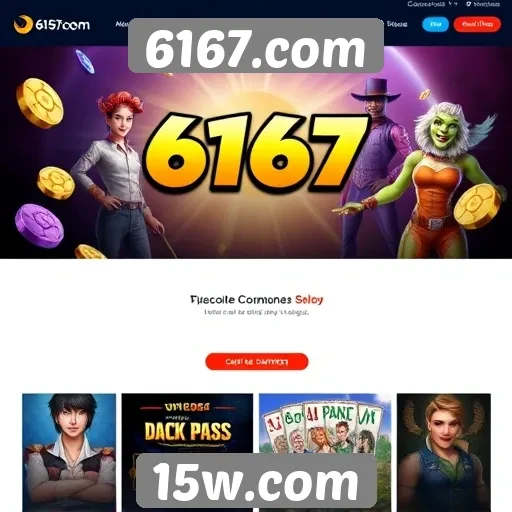6167.com apresenta novas opções de jogos online